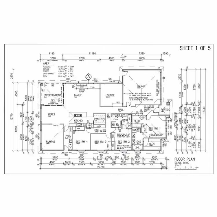 Floorplan of Homely house listing, 61 Arlington Park Avenue, Wangaratta VIC 3677