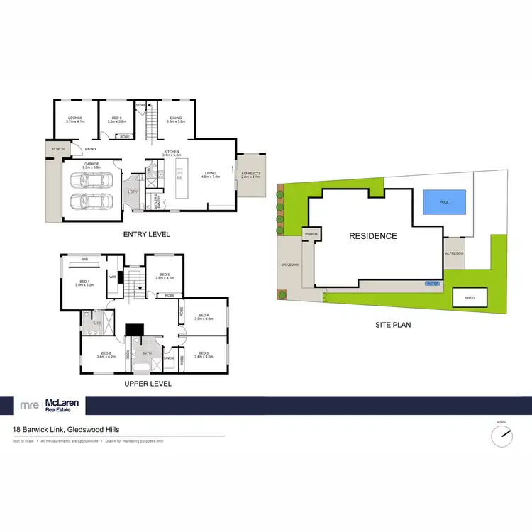 Floorplan of Homely house listing, 18 Barwick Link, Gledswood Hills NSW 2557