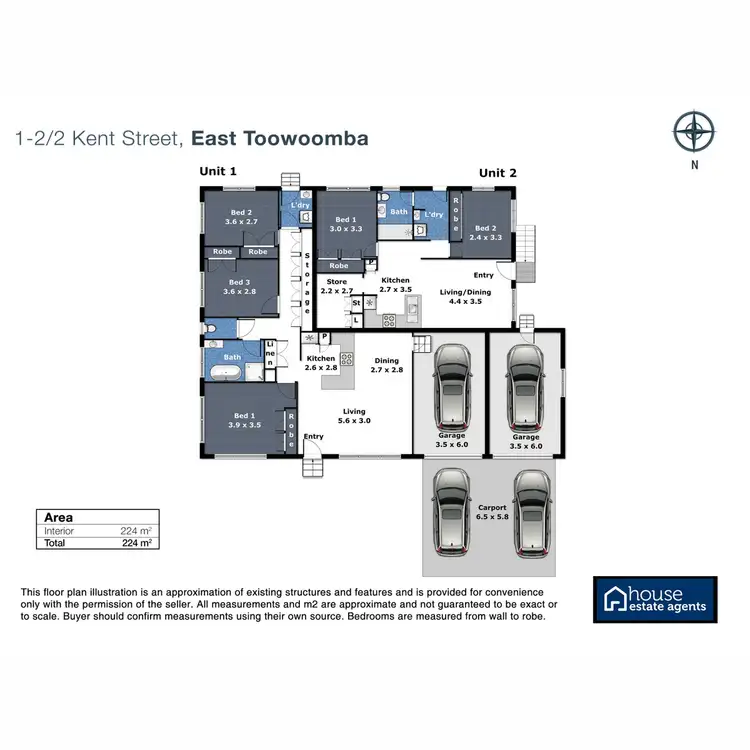Floorplan of Homely house listing, 2 Kent Street, East Toowoomba QLD 4350