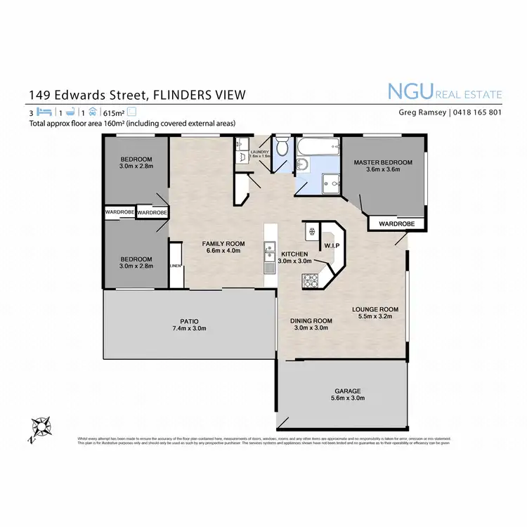 Floorplan of Homely house listing, 149 Edwards Street, Flinders View QLD 4305