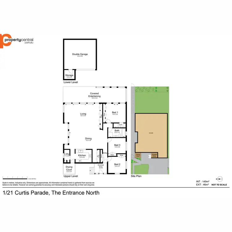 Floorplan of Homely apartment listing, 1/21 Curtis Parade, The Entrance North NSW 2261