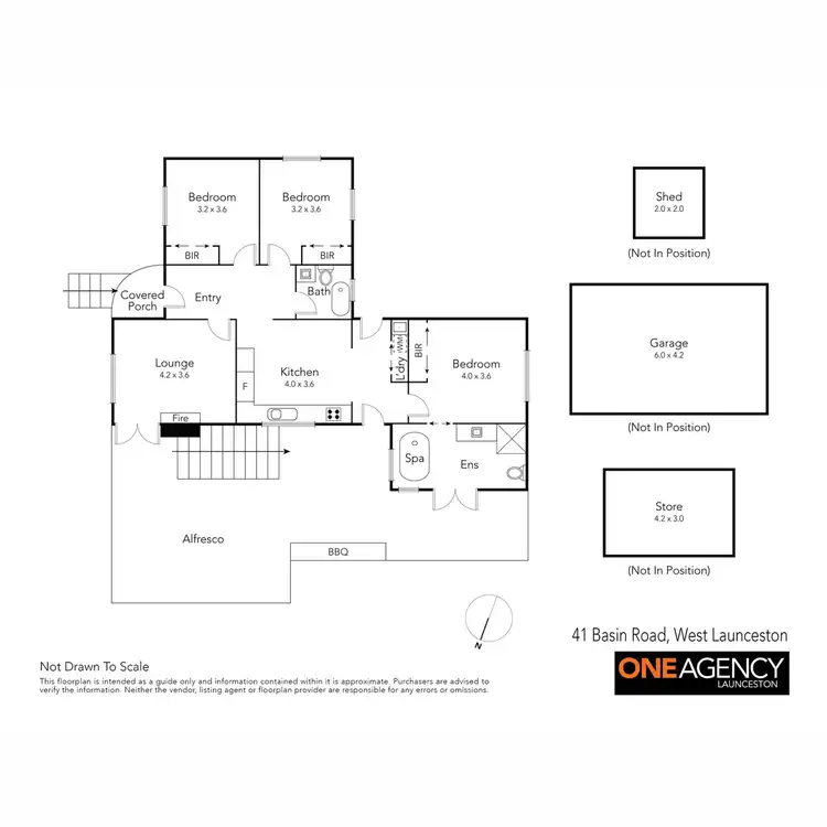 Floorplan of Homely house listing, 41 Basin Road, West Launceston TAS 7250