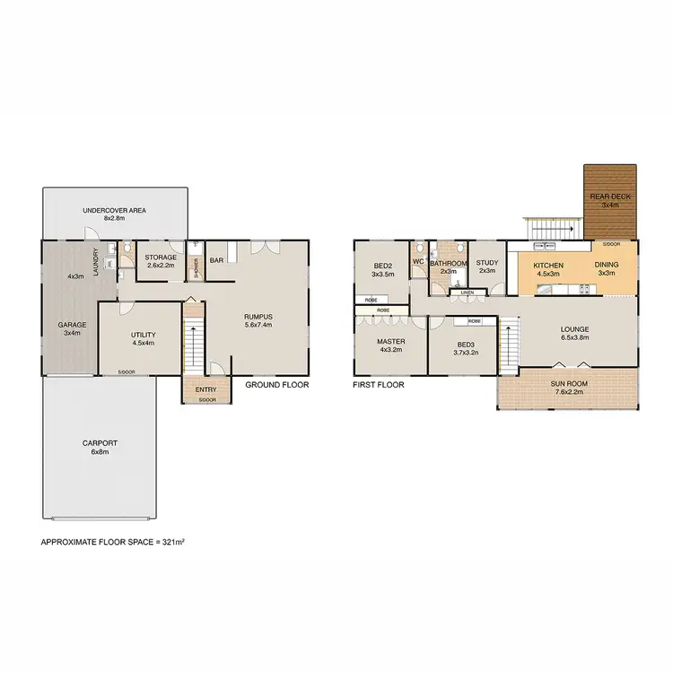 Floorplan of Homely house listing, 3 Swan Street, Margate QLD 4019