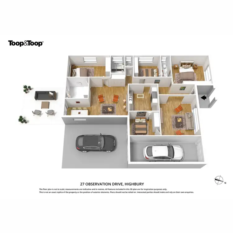 Floorplan of Homely house listing, 27 Observation Drive, Highbury SA 5089
