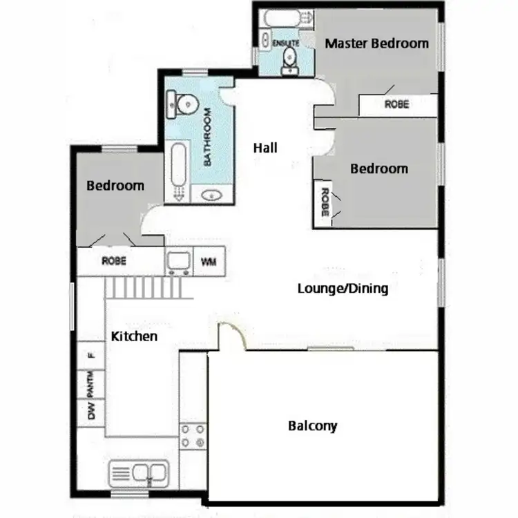 Floorplan of Homely apartment listing, 4/23 Dickson Street, Morningside QLD 4170