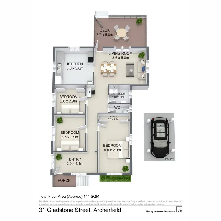 Floorplan of Homely house listing, 31 Gladstone Street, Archerfield QLD 4108