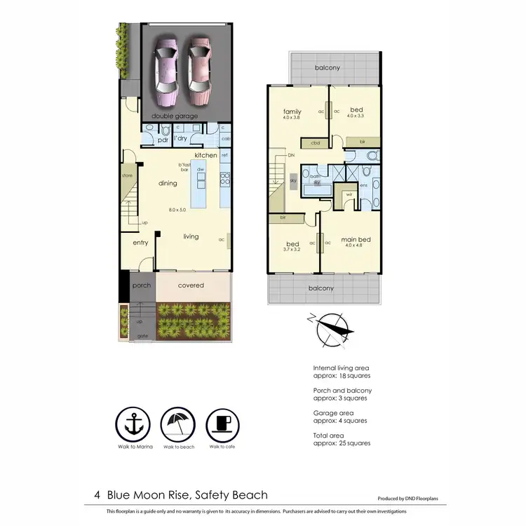 Floorplan of Homely townhouse listing, Lot 3005/1 Blue Moon Rise, Safety Beach VIC 3936