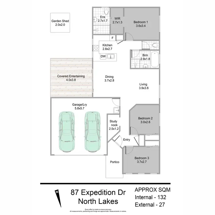 Floorplan of Homely house listing, 87 Expedition Drive, North Lakes QLD 4509