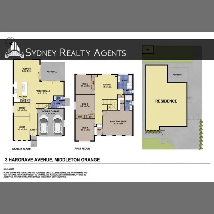 Floorplan of Homely house listing, 3 Hargrave Avenue, Middleton Grange NSW 2171