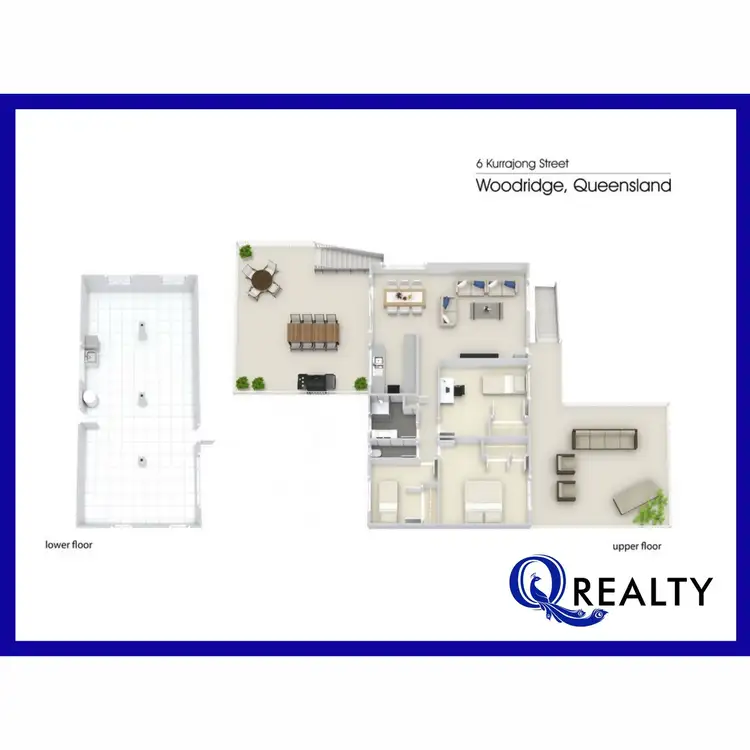 Floorplan of Homely house listing, 6 Kurrajong Street, Woodridge QLD 4114