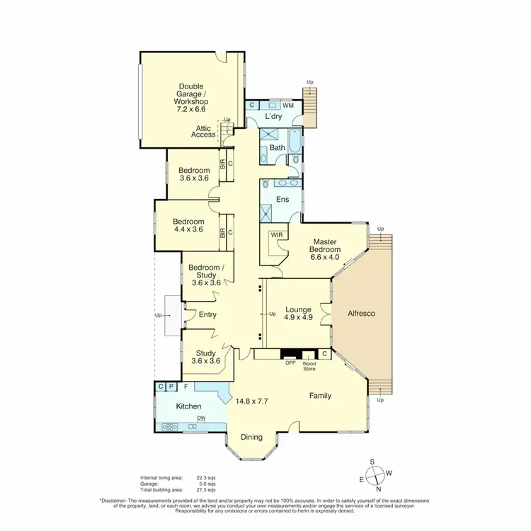 Floorplan of Homely house listing, 148 Wooralla Drive, Mount Eliza VIC 3930