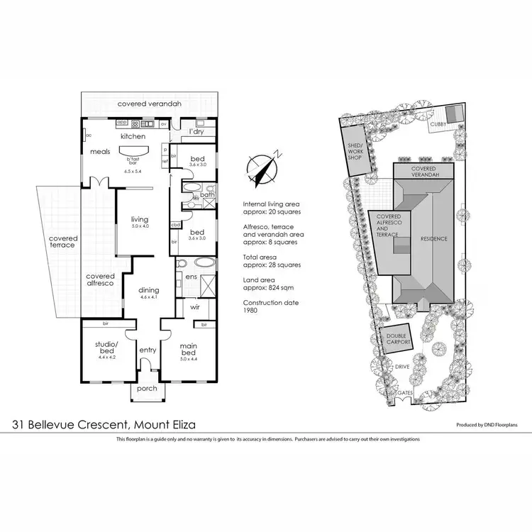 Floorplan of Homely house listing, 31 Bellevue Crescent, Mount Eliza VIC 3930
