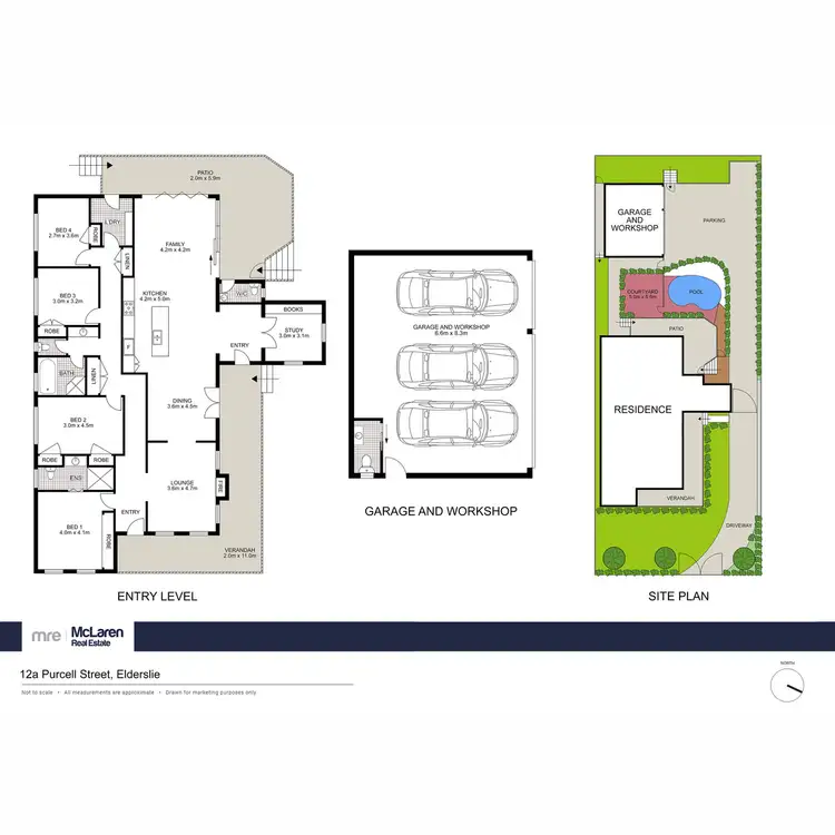 Floorplan of Homely house listing, 12A Purcell Street, Elderslie NSW 2570