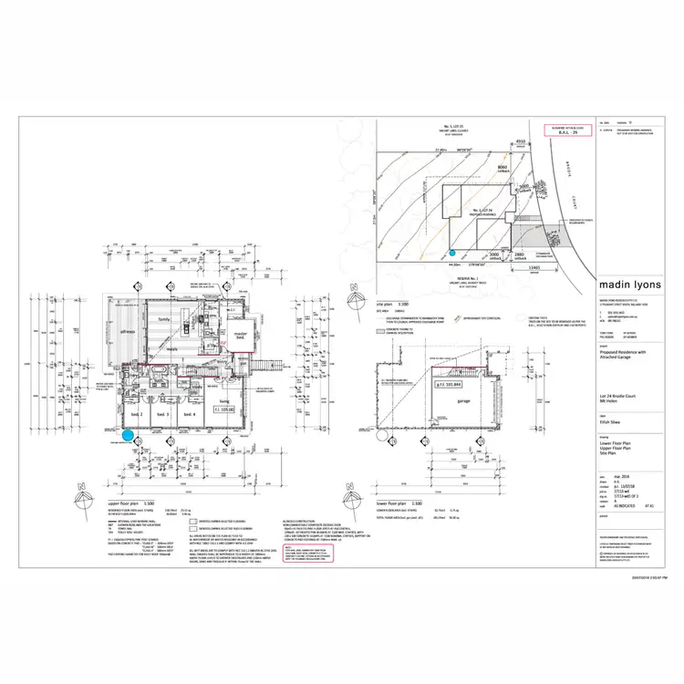 Floorplan of Homely land listing, 3 Brodie Court, Mount Helen VIC 3350