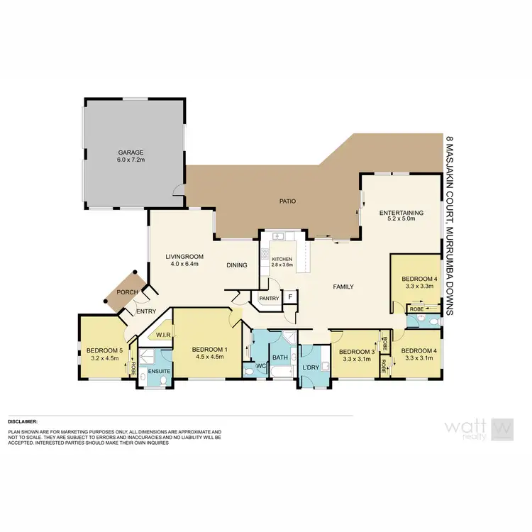Floorplan of Homely house listing, 8 Masjakin Court, Murrumba Downs QLD 4503