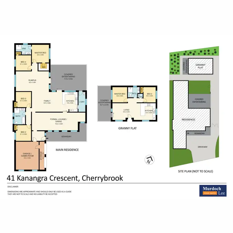 Floorplan of Homely house listing, 41 Kanangra Crescent, Cherrybrook NSW 2126