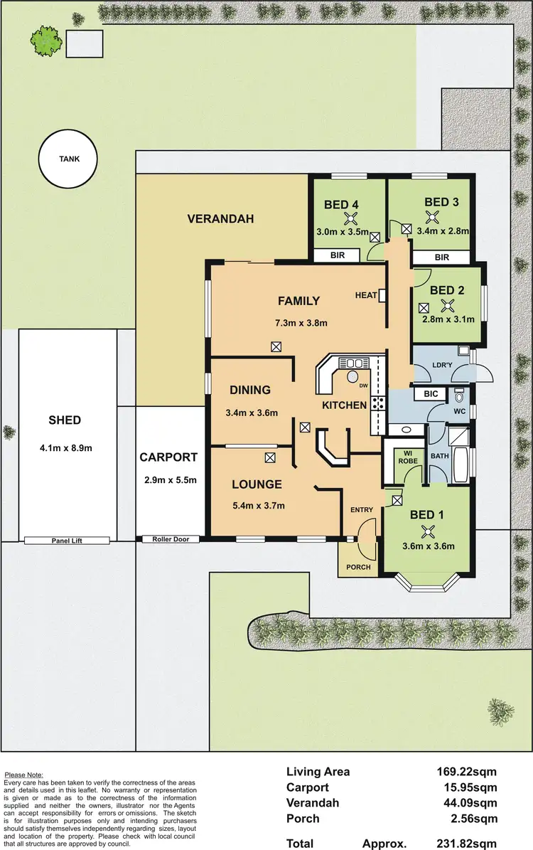 Floorplan of Homely house listing, 83 Jacaranda Drive, Craigmore SA 5114