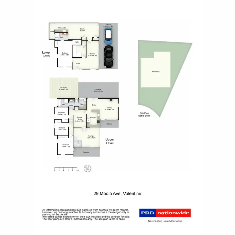 Floorplan of Homely house listing, 29 Moola Avenue, Valentine NSW 2280