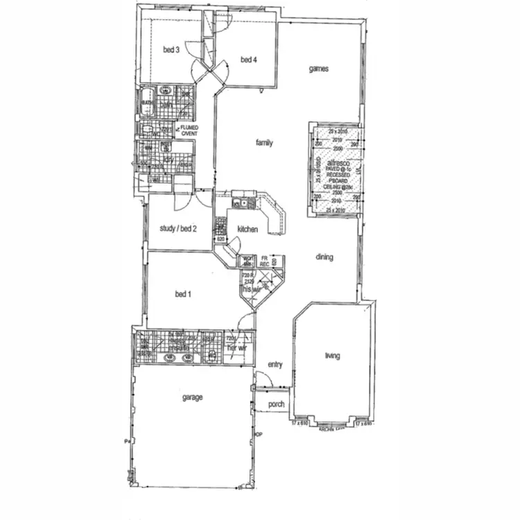 Floorplan of Homely house listing, 4 Nuytsia Crescent, Canning Vale WA 6155