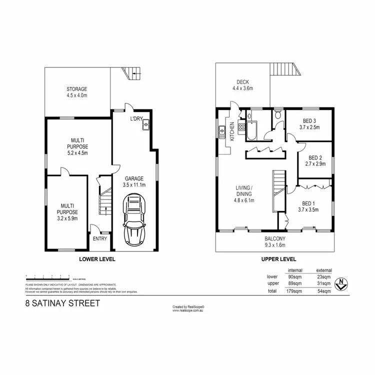 Floorplan of Homely house listing, 8 Satinay Street, Keperra QLD 4054
