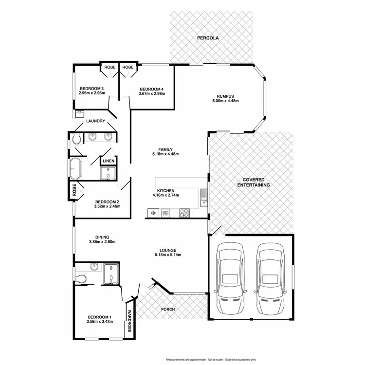 Floorplan of Homely house listing, 15 The Carriage Way, Glenmore Park NSW 2745