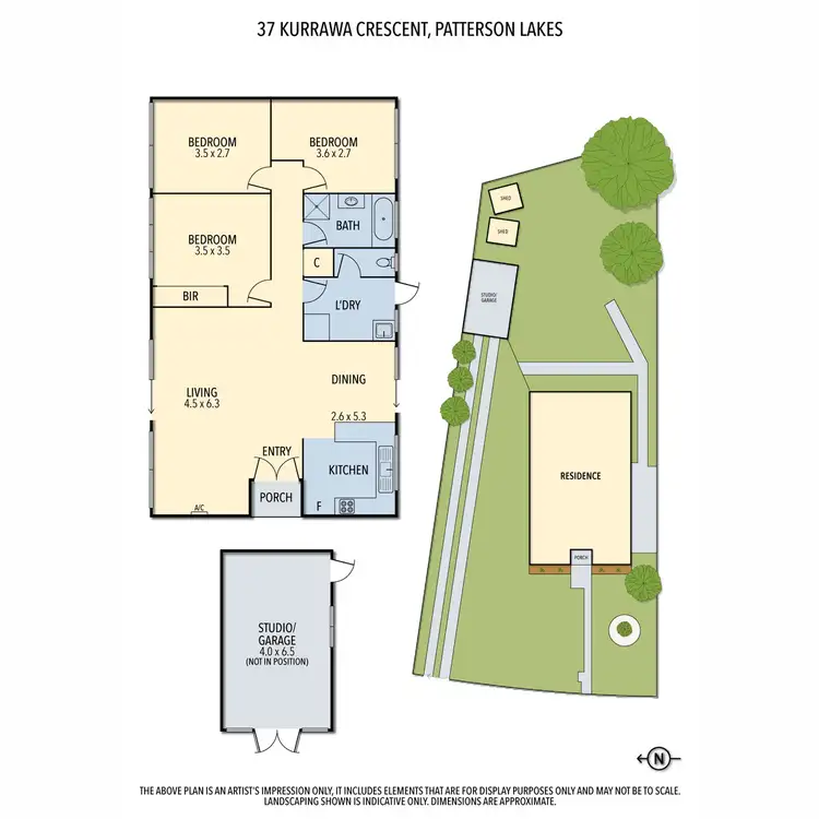 Floorplan of Homely house listing, 37 Kurrawa Crescent, Patterson Lakes VIC 3197
