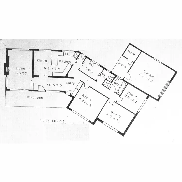 Floorplan of Homely house listing, 594 Torrens Valley Road, Gumeracha SA 5233