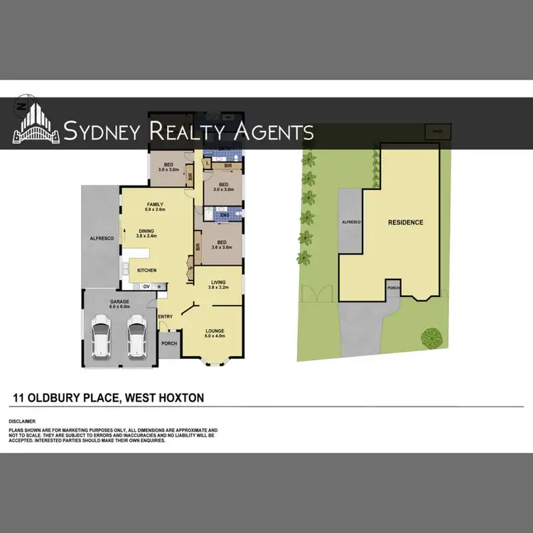 Floorplan of Homely house listing, 11 Oldbury Place, West Hoxton NSW 2171