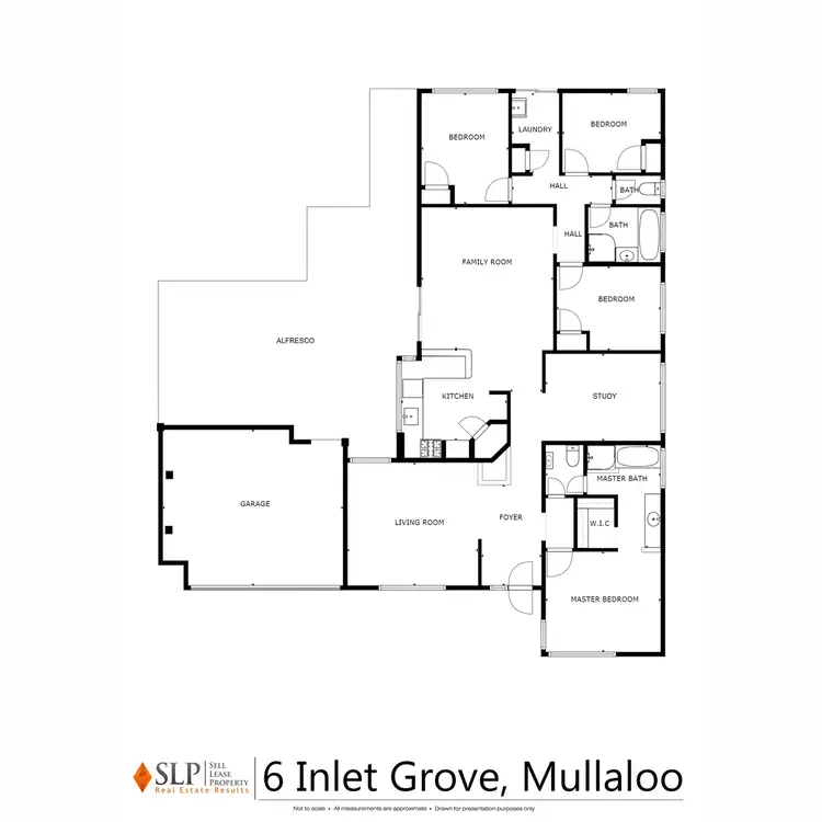 Floorplan of Homely house listing, 6 Inlet Grove, Mullaloo WA 6027