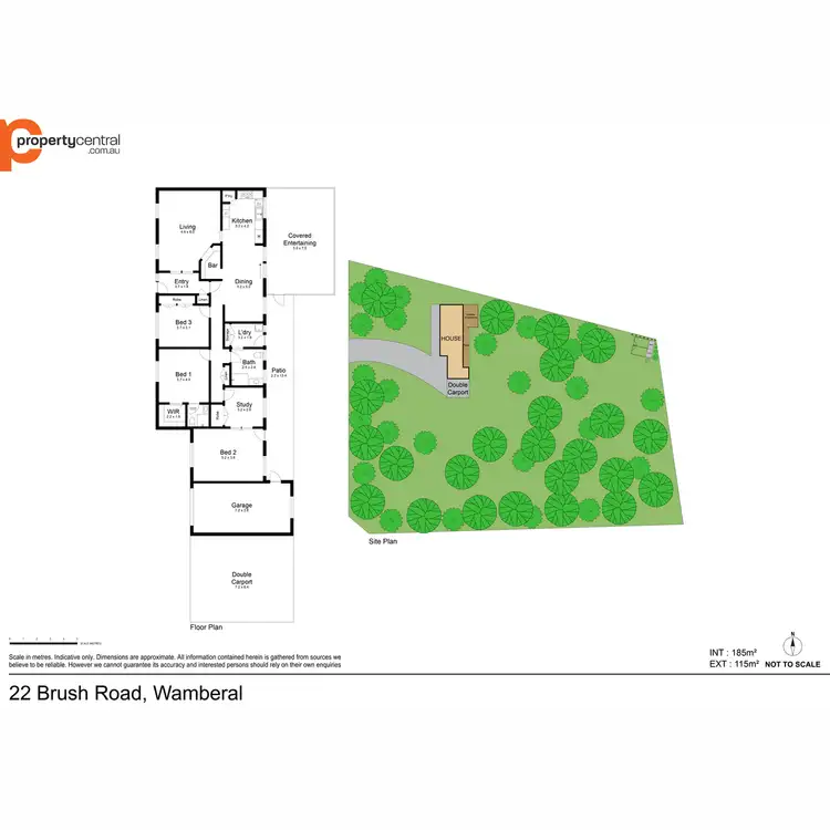 Floorplan of Homely house listing, 22 Brush Road, Wamberal NSW 2260