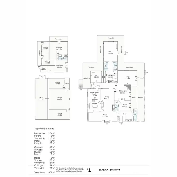 Floorplan of Homely house listing, 1 Dalry Road, Darlington WA 6070
