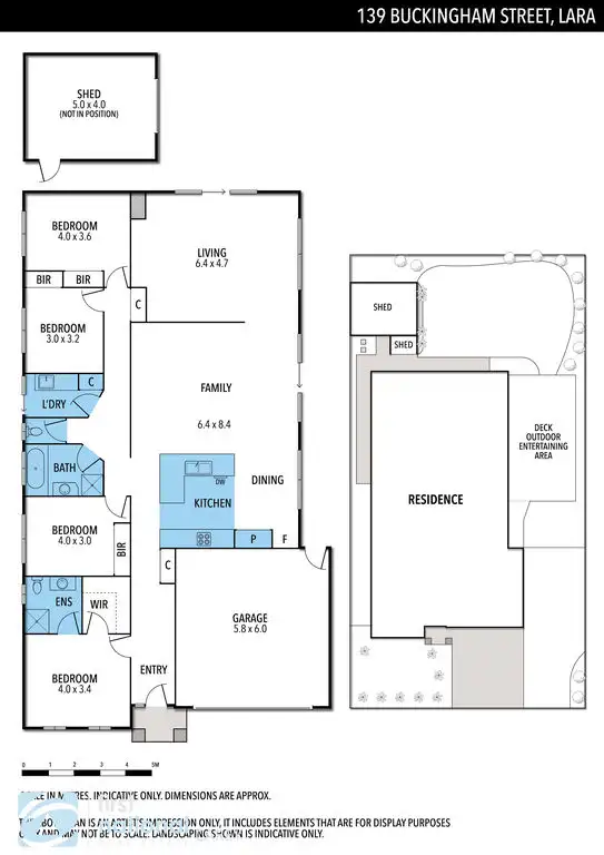 Floorplan of Homely house listing, 139 Buckingham Street, Lara VIC 3212