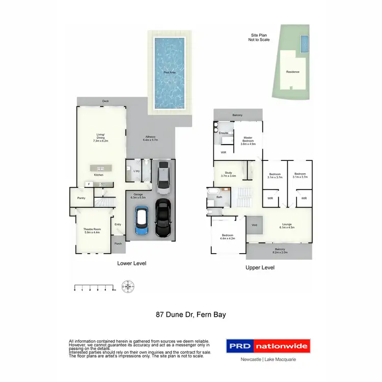 Floorplan of Homely house listing, 87 Dune Drive, Fern Bay NSW 2295