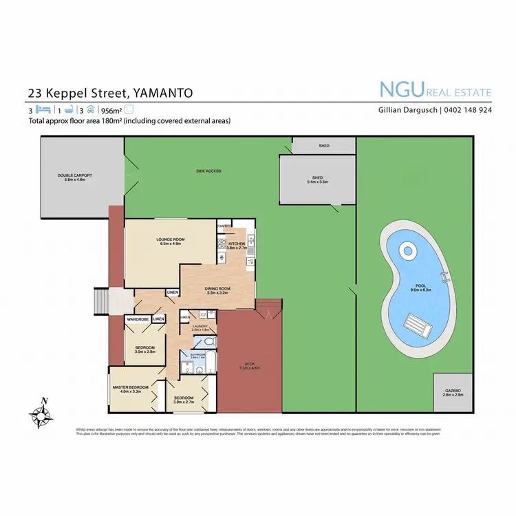 Floorplan of Homely house listing, 23 Keppel Street, Yamanto QLD 4305