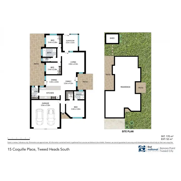 Floorplan of Homely house listing, 15 Coquille Place, Tweed Heads South NSW 2486
