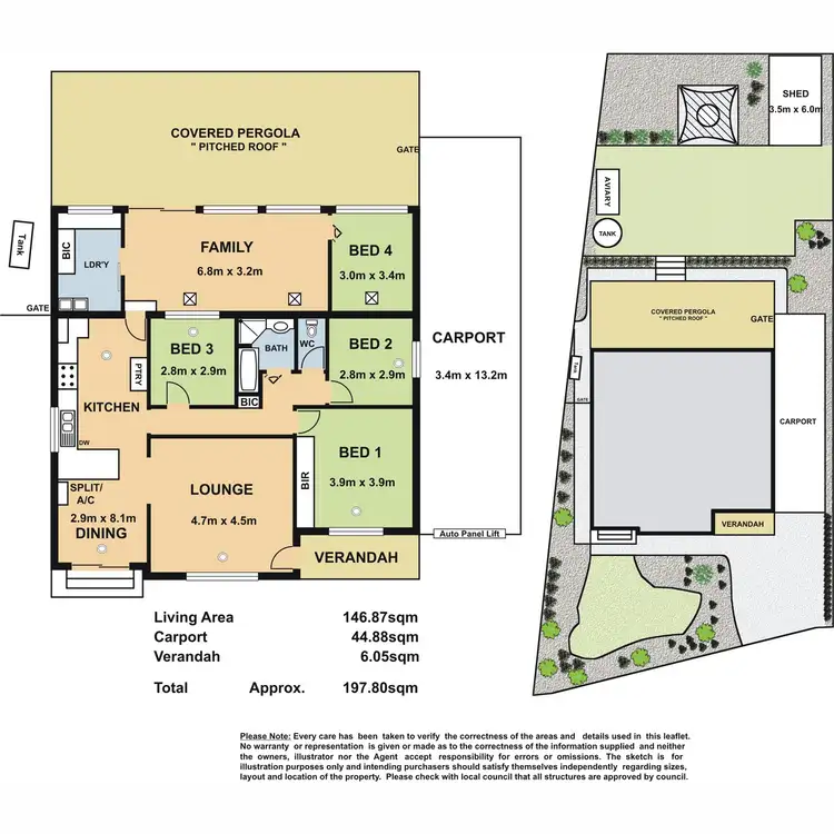 Floorplan of Homely house listing, 2 Lincoln Drive, Redwood Park SA 5097