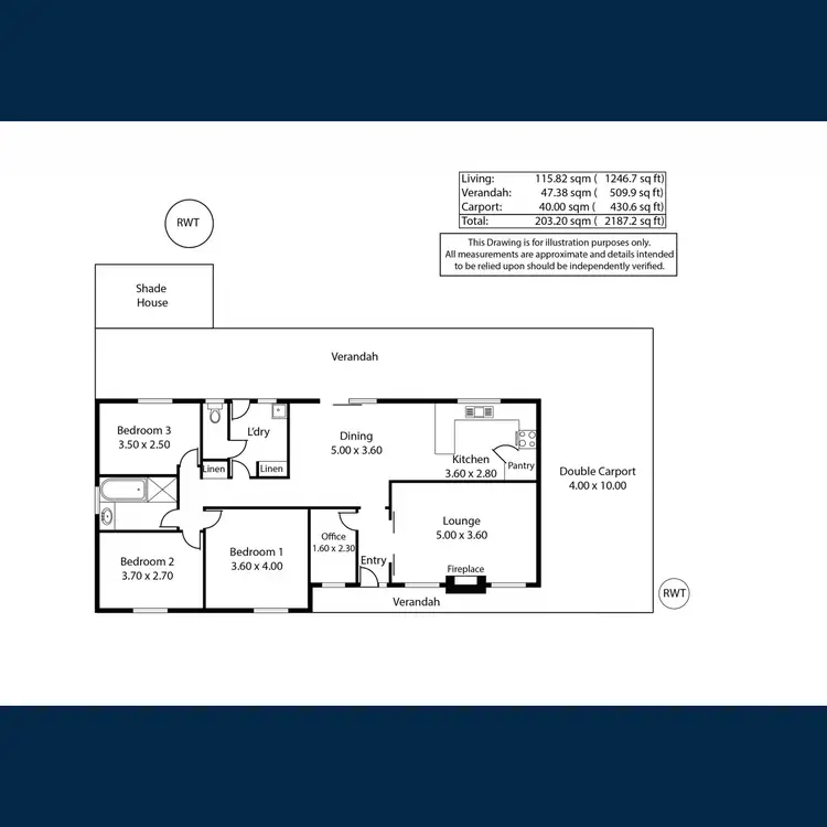 Floorplan of Homely house listing, 24 South Terrace, Wirrabara SA 5481