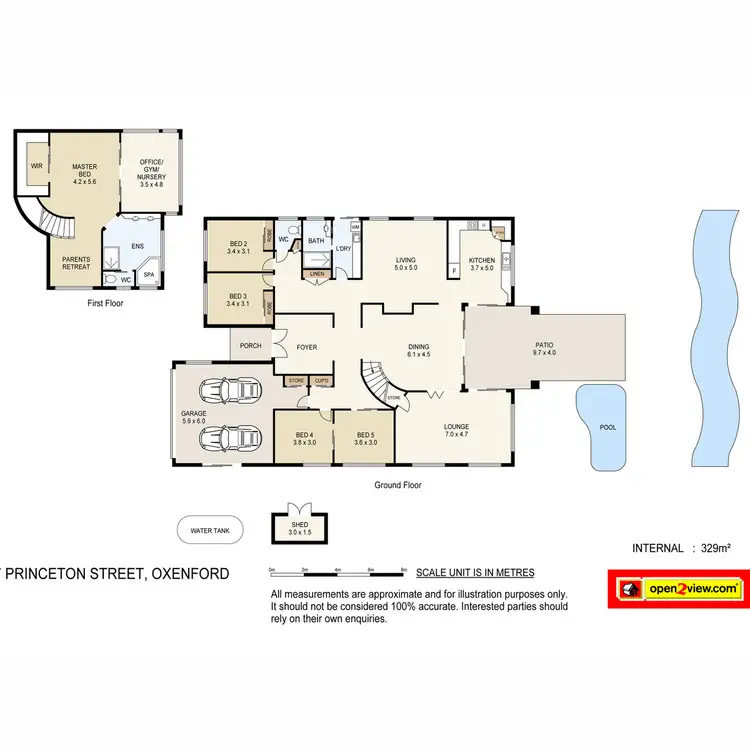 Floorplan of Homely house listing, 7 Princeton Street, Oxenford QLD 4210