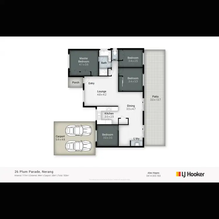Floorplan of Homely house listing, 26 Plum Parade, Nerang QLD 4211