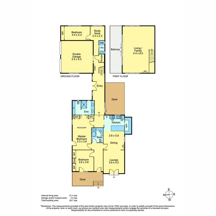 Floorplan of Homely house listing, 47 Cliff Road, Frankston South VIC 3199