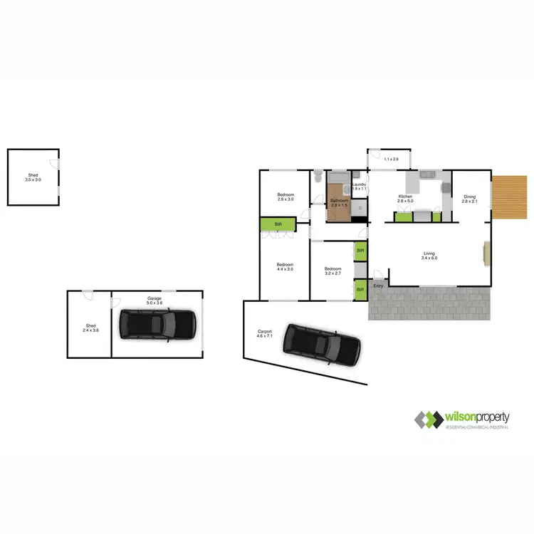 Floorplan of Homely house listing, 10 Webb Street, Traralgon VIC 3844