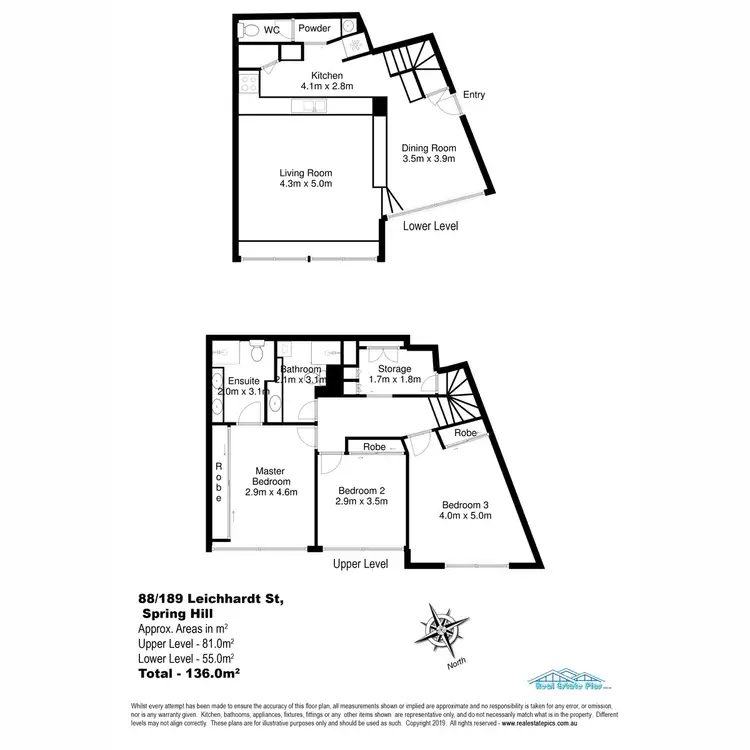 Floorplan of Homely unit listing, 88/189 Leichhardt Street, Spring Hill QLD 4000
