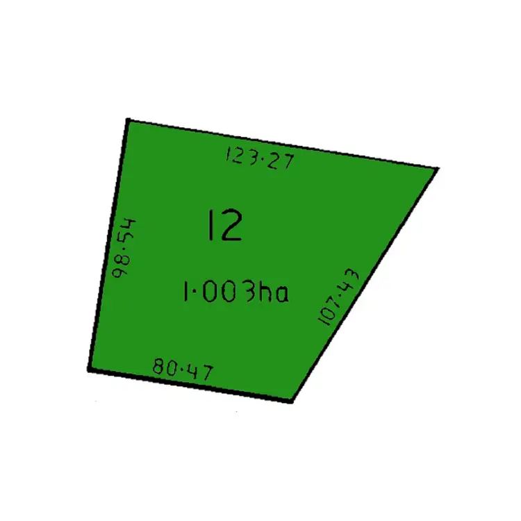Floorplan of Homely land listing, 73-77 Forbes Street, Briagolong VIC 3860
