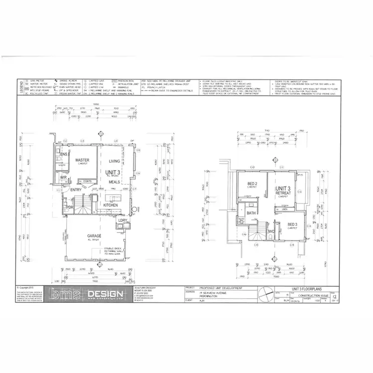 Floorplan of Homely townhouse listing, 3/19 Seaview Avenue, Mornington VIC 3931