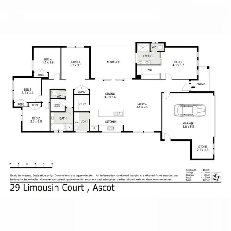 Floorplan of Homely house listing, 29 Limousin Court, Ascot VIC 3551