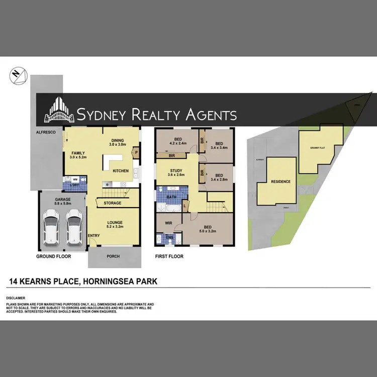 Floorplan of Homely house listing, 14 Kearns Place, Horningsea Park NSW 2171
