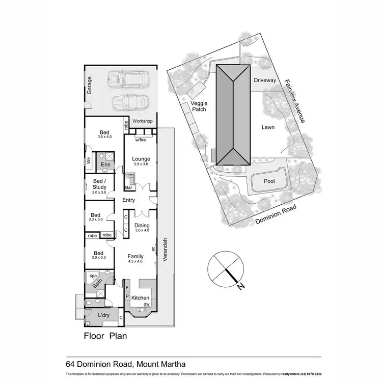 Floorplan of Homely house listing, 64 Dominion Road, Mount Martha VIC 3934
