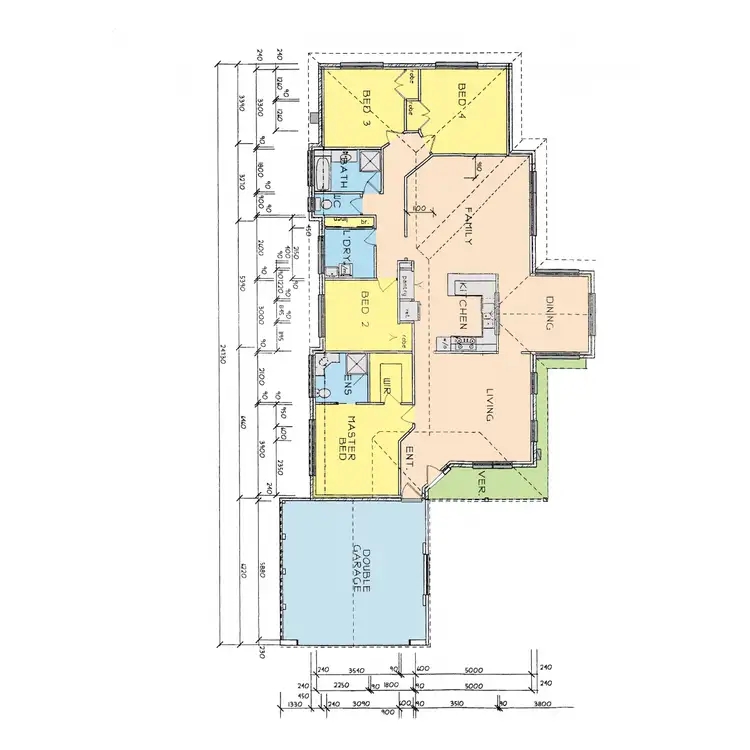 Floorplan of Homely house listing, 12 Woodburne Drive, Sale VIC 3850