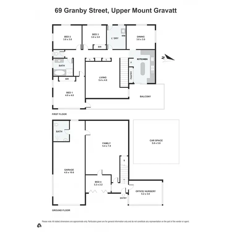 Floorplan of Homely house listing, 69 Granby Street, Upper Mount Gravatt QLD 4122