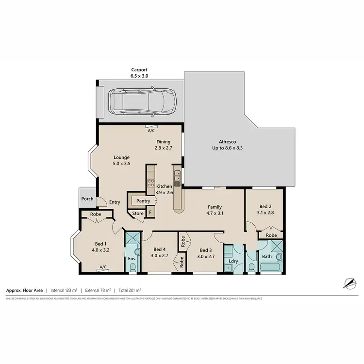 Floorplan of Homely house listing, 8 Calford Court, Heritage Park QLD 4118